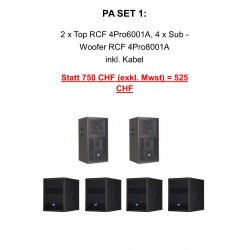 PA Set 1 (Kombi-Mietangebot)